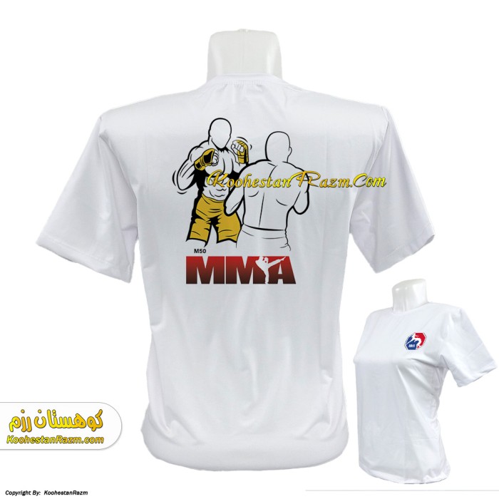 تیشرت MMA سفید