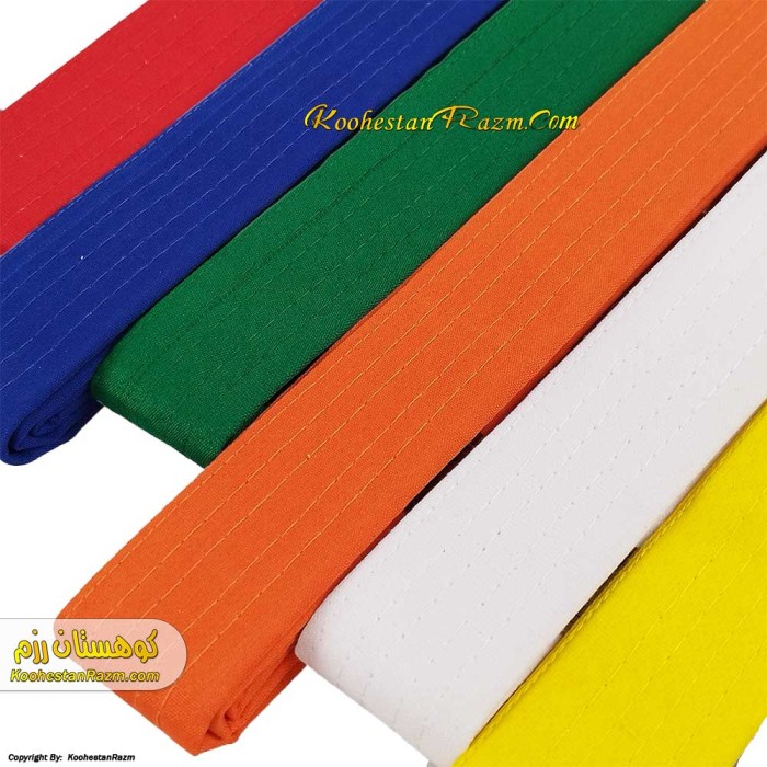 کمربند رنگی مبتدی