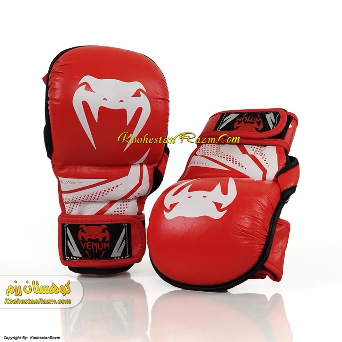 دستکش نیم پنجه رزمی ونوم