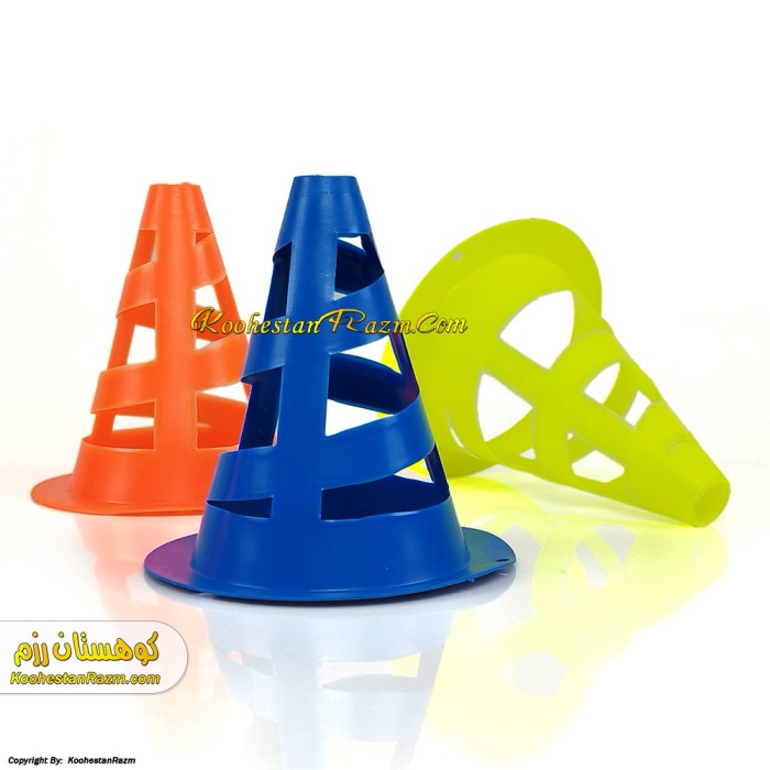 مانع مخروطی 20 سانتی شیار دار