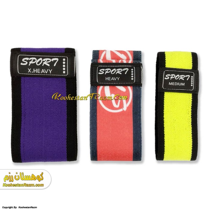 کش مینی لوپ پارچه ای قدرت بندی شده