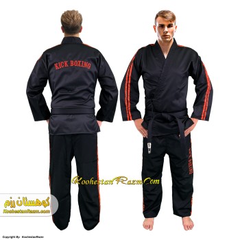 لباس کیک بوکسینگ مشکی