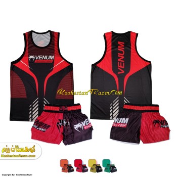 شورت و تاپ کیک بوکسینگ پسرانه مشکی