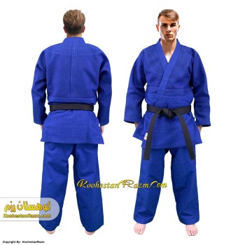 لباس جودو ایران رزم ابی کد 4000