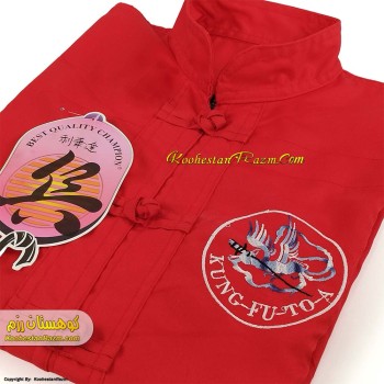 لباس کت قرمز کونگ فو