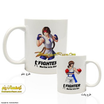 ماگ کیک بوکس دخترانه 45