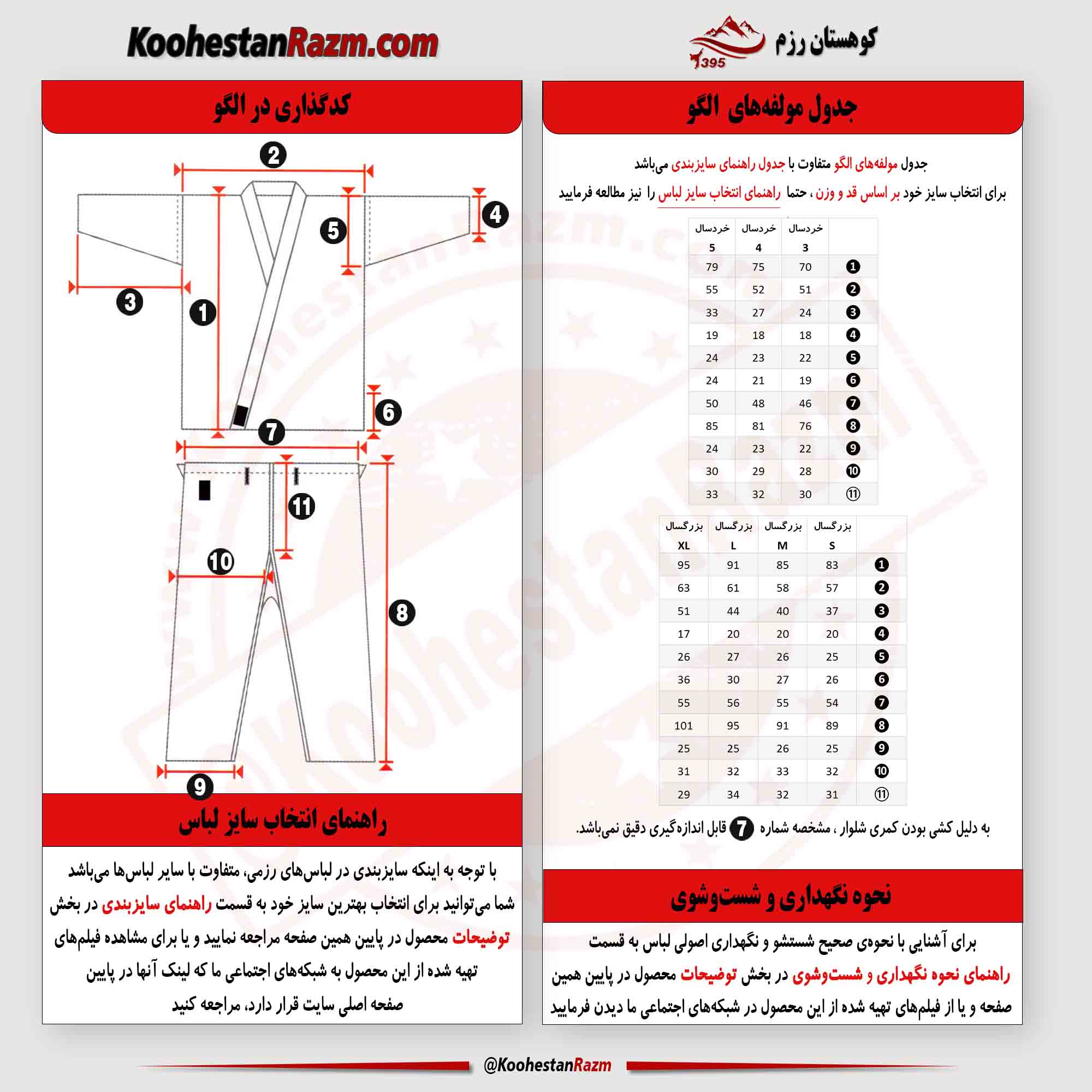 مشخصات طراحی الگو لباس کاتا سامکو