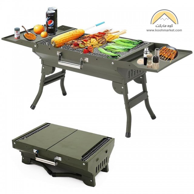 باربیکیو پرتابل تاشو مدل ZN-1068B