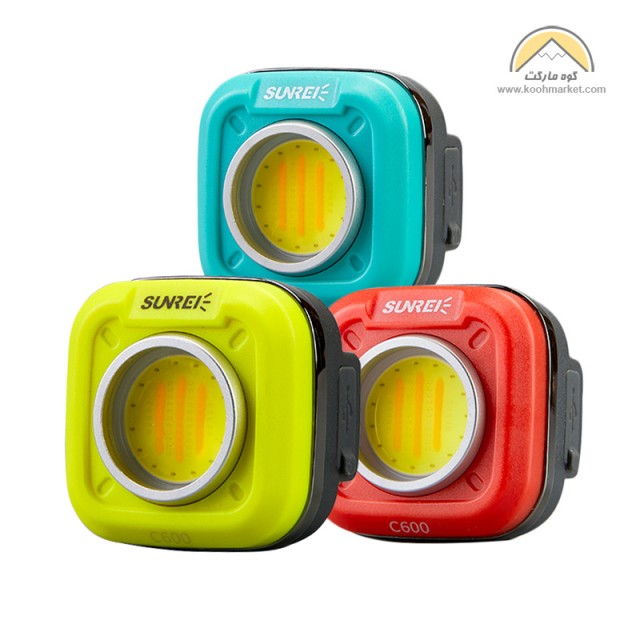نورافکن سانری مدل Sunrei C600 ( قابل تبدیل به هدلامپ )
