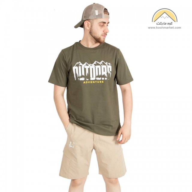 تیشرت HIMALAYA طرح OUTDOORS ADVENTURE