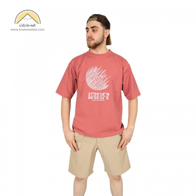 تیشرت HIMALAYA طرح  Meter 8000 ( قواره باکسی / پارچه پر تراکم )