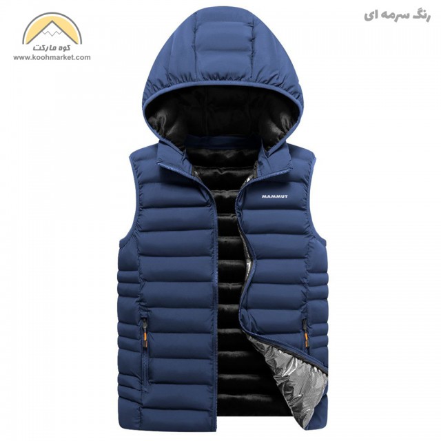 جلیقه پافر طرح ماموت مدل 7851