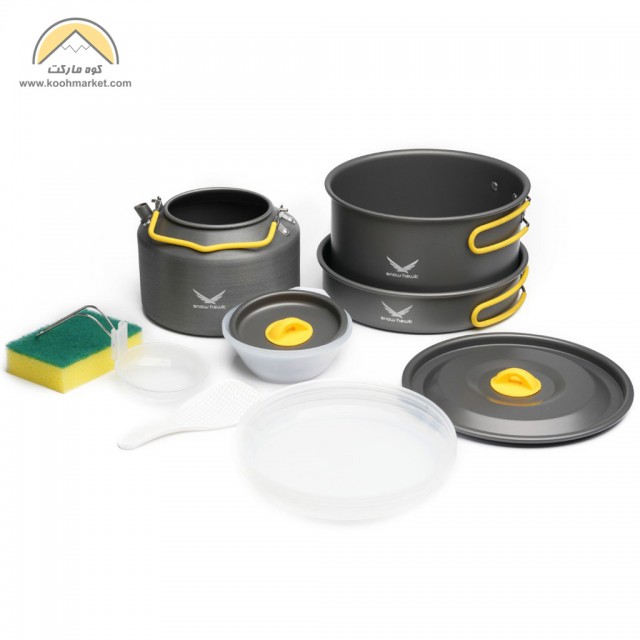 ست ظروف اسنوهاوک مدل Snow Hawk SN-T111B