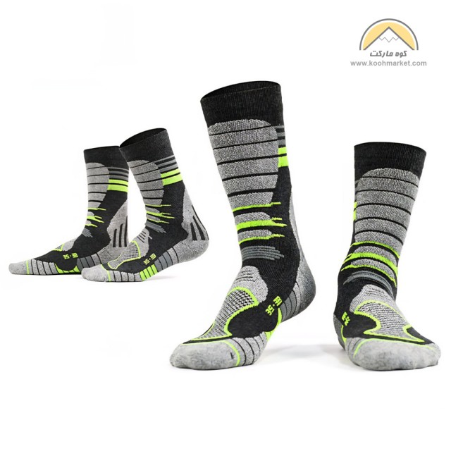 جوراب کوهنوردی پشم مرینوس RBAO مدل RB3358B