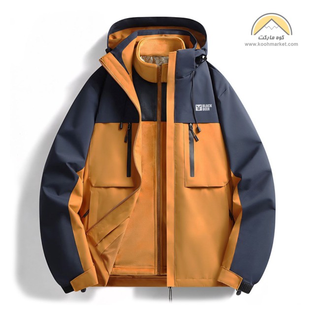 کاپشن کوهنوردی دوپوش بلک دیر مدل BLACK DEER S550