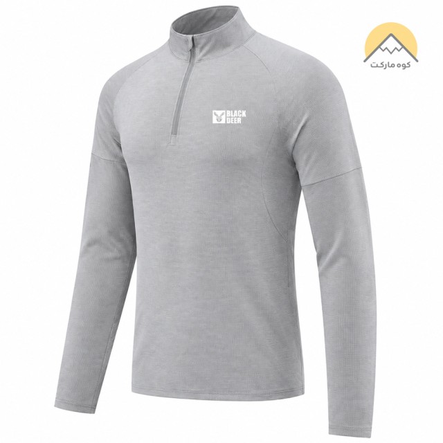 بلوز کوهنوردی نیم زیپ بلک دیر مدل Black Deer 2502