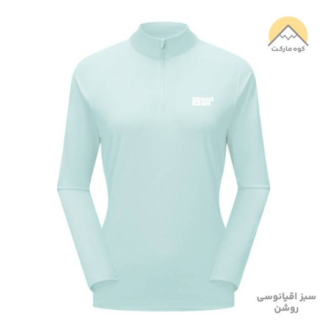 بلوز کوهنوردی نیم زیپ زنانه BLACKDEER مدل 2510