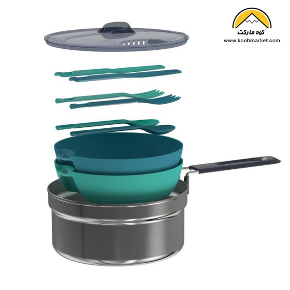 ست ظروف دو نفره کچوا مدل Quechua NH100