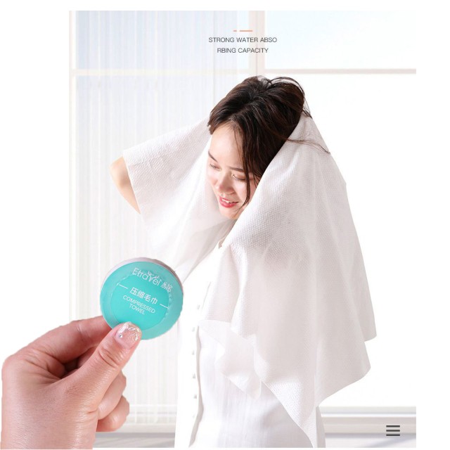 حوله فشرده حمام مسافرتی مدل MJ16