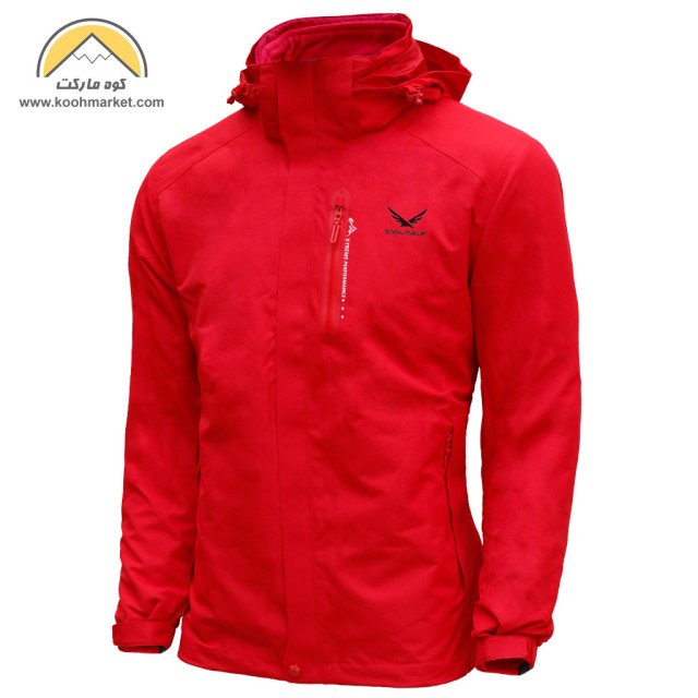 کاپشن دوپوش Snow Hawk مدل SH10