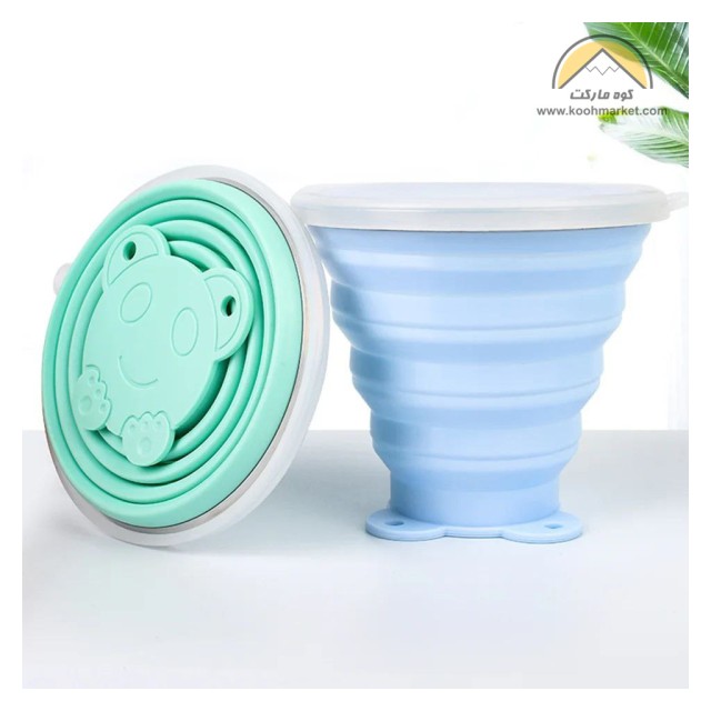 لیوان سیلیکونی تاشو مدل 270