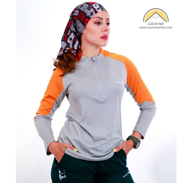 بلوز کوهنوردی زنانه نیم زیپ هیمالیا مدل CW28