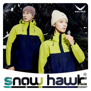 کاپشن کوهنوردی دوپوش اسنوهاوک مدل Snow Hawk 79817 ( زنانه )