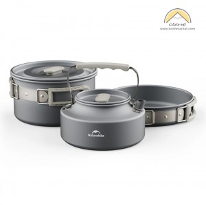 ست ظروف 3 تکه نیچرهایک مدل Naturehike CNK2450CF010