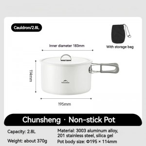 ست ظروف سرامیکی نیچرهایک مدل Naturehike CNK2450CF013