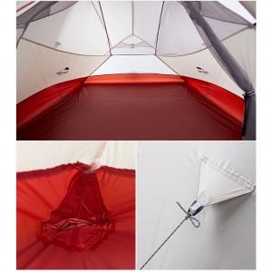 چادر 3 نفره نیچرهایک مدل Naturehike NH18T030-T Upgrade (به همراه زیرانداز)