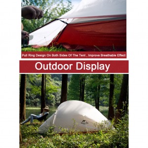 چادر 3 نفره نیچرهایک مدل Naturehike NH18T030-T Upgrade (به همراه زیرانداز)