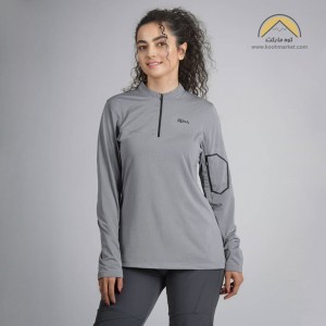 بلوز کوهنوردی زنانه نیم زیپ ریسا مدل Risa 3241