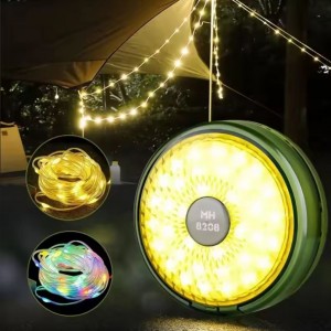 چراغ چادر ریسه ای شارژی مدل MH-8208