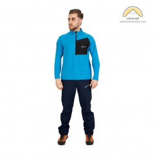 بلوز نیم زیپ میکروپلار هیمالیا مدل Grid Fleece Thermal Layer