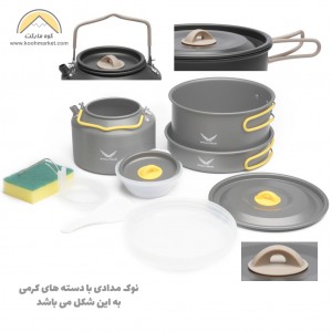 ست ظروف اسنوهاوک مدل Snow Hawk SN-T111A