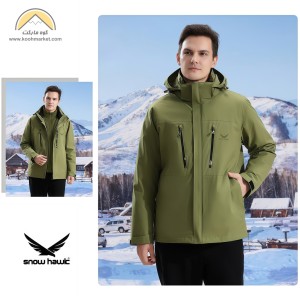 کاپشن دوپوش snow hawk