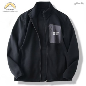 کاپشن پلار تمام زیپ Black Deer