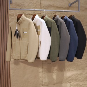 کاپشن پلار تمام زیپ بلک دیر