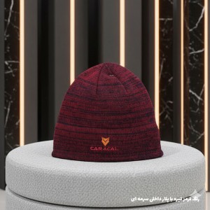 کلاه دو رویه بافت -پلار کاراکال