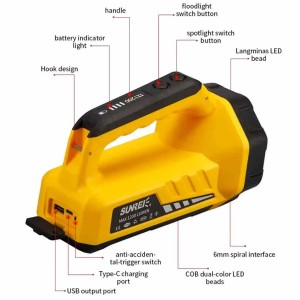 چراغ قوه پر نور