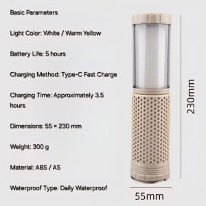 چراغ چندمنظوره کمپینگ مدل YD-2329