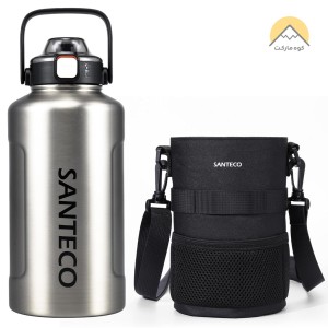 فلاسک 1.9 لیتری سانتکو مدل SANTECO ERIE 1.9L (به همراه کاور مخصوص حمل)
