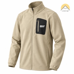 کاپشن پلار لایت تمام زیپ بلک دیر مدل Black Deer 29668