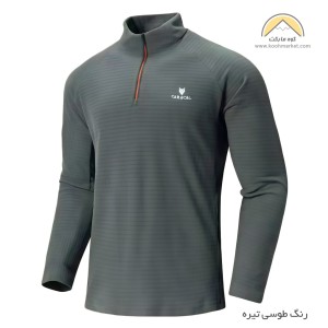 بلوز پلار نیم زیپ کاراکال مدل CARACAL CA-3068A