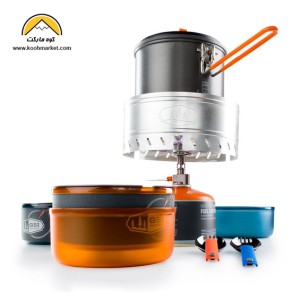 ست ظروف و اجاق گازی GSI مدل Pinnacle Dualist Complete