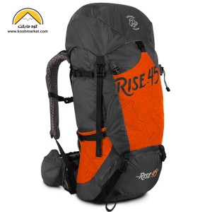 کوله پشتی 45 لیتری صخره مدل Rise 45
