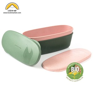 ظروف 2 عدد بیضی شکل Light My Fire مدل SNAPBOX OVAL BIO™