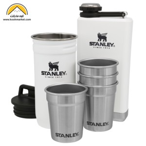 ست فلاسک استنلی مدل The Pre-Party Shotglass + Flask SET