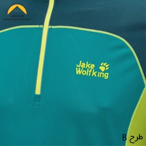 تیشرت آستین کوتاه Jake Wolfking مدل 1017A30
