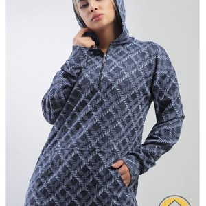 هودی زنانه طرح دار مدل 3392